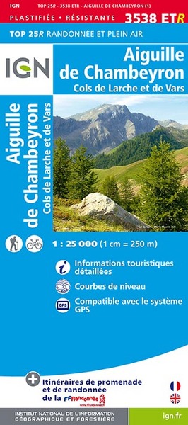 Picture of 3538ETR AIGUILLE DU CHAMBEYRON.COLS LARCHE ET DE VARS RESISTANTE