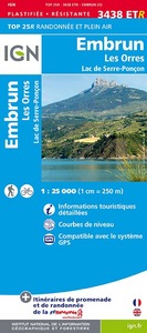 Picture of 3438ETR EMBRUN - LES ORRES LAC DE SERRE PONCON - RESISTANTE