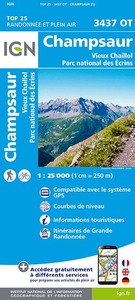 Image de 3437OT CHAMPSAUR, VIEUX CHAILLOL PN DES ECRINS / RECTO