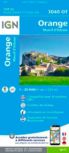 Image de 3040OT ORANGE MASSIF D'UCHAUX