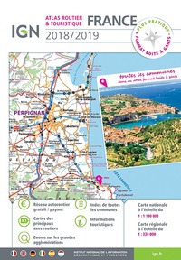 Picture of ATLAS ROUTIER TOURISTIQUE FRANCE 2018-2019 PRIX MINI