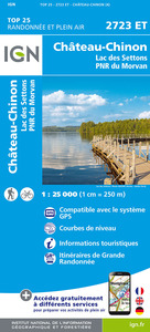 Image de 2723ET CHATEAU CHINON LAC DES SETTONS PNR DU MORVAN