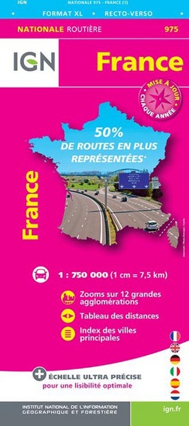 Picture of 975 FRANCE ROUTIER XL RECTO/VERSO