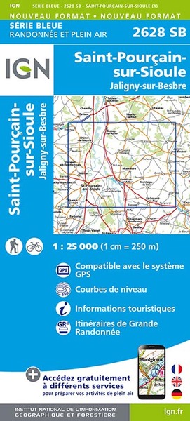 Image de 2628SB SAINT POURCAIN SUR SIOULE JALIGNY SUR BESBRE