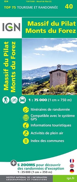 Picture of TOP75040 MASSIF DU PILAT MONT FOREZ