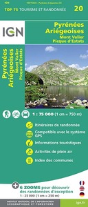 Image de TOP75020 PYRENEES ARIEGEOISES - MONT VALIER PIQUE D'ESTATS