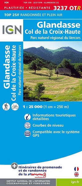 Picture of 3237OTR GLANDASSE.COL CROIX HAUTE PNR DU VERCORS RESISTANTE