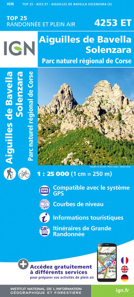 Image de 4253ET AIGUILLES DE BAVELLA SOLENZARA - PNR DE CORSE