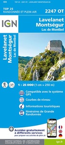 Image de 2247OT LAVELANET, MONTSEGUR, LAC DE MONTBEL  RECTO