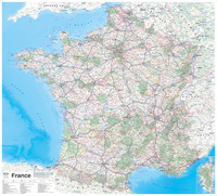 Picture of POSTER FRANCE PLASTIFIE 100 CM X 110 CM