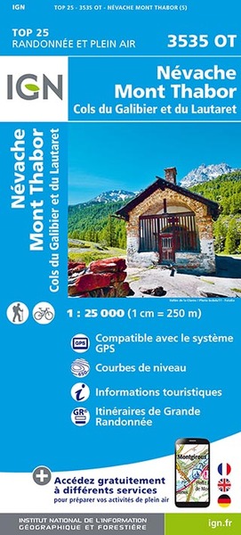 Image de 3535OT NEVACHE MONT THABOR COLS DU GALIBIER ET LAUTARET /RECTO
