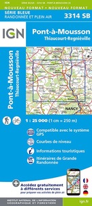 Image de 3314SB PONT A MOUSSON THIAUCOURT REGNIEVILLE