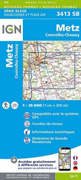 Image de 3413SB METZ COURCELLES CHAUSSY