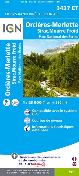 Picture of 3437ET ORCIERES MERLETTE - SIRAC