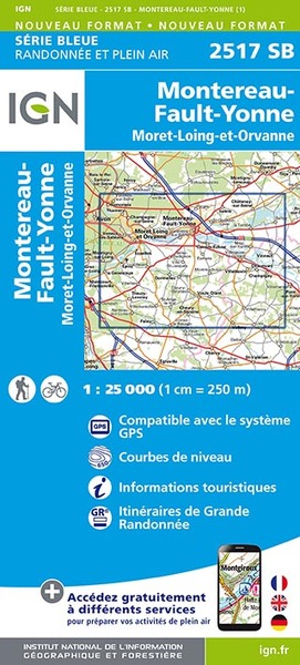 Image de 2517SB MONTEREAU FAULT YONNE MORET SUR LOING ET ORVANNE