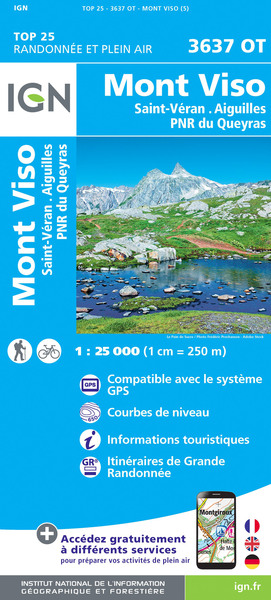Image de 3637OT MONT VISO ST-VERAN AIGUILLES PNR DU QUEYRAS