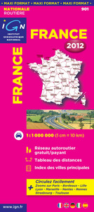 Picture of **901 FRANCE ROUTES AUTOROUTES 2012