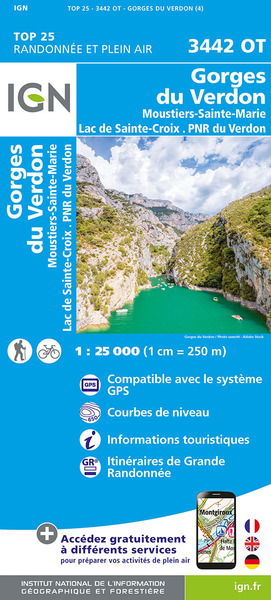 Image de 3442OT GORGES DU VERDON - MOUSTIERS