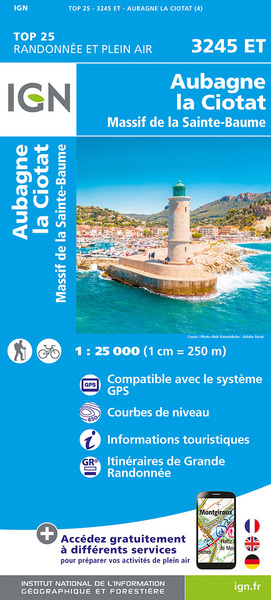 Image de 3245ET AUBAGNE LA CIOTAT MASSIF DE SAINTE BAUME