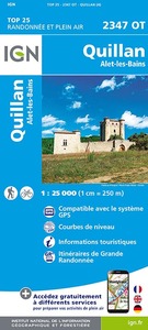 Image de 2347OT QUILLAN, ALET-LES-BAINS RECTO