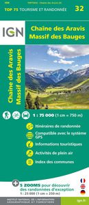 Image de TOP75032 CHAINE DES ARAVIS MASSIF DES BAUGES