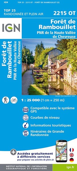 Image de 2215OT FORET DE RAMBOUILLET, PNR DE LA HTE VALLEE DE CHEVREUSE / RECTO