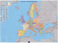 Image de **UNION EUROPENNE POSTER PLASTIFIE 110 X 82 CM