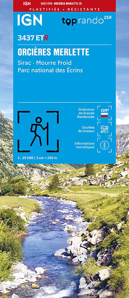 Image de 3437ETR ORCIERES - MERLETTE - SIRAC MOURRE FROID - PN ECRINS RESISTANTE