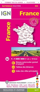 Image de 955 FRANCE RECTO VERSO PLASTIFIEE MAXI FORMAT