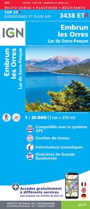 Image de 3438ETR EMBRUN - LES ORRES LAC DE SERRE PONCON - RESISTANTE