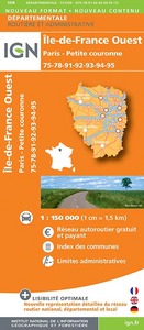 Picture of ILE DE FRANCE OUEST PARIS PETITE COURONNE 75-78-91-92-93-94-95