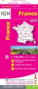 Picture of **955 FRANCE MAXI FORMAT PLASTIFIEE 2014