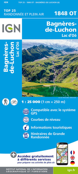 Image de 1848OT BAGNERES DE LUCHON LAC D'OO