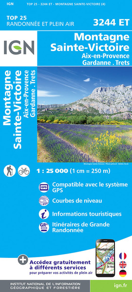 Image de 3244ET MONTAGNE SAINTE VICTOIRE AIX EN PROVENCE GARDANNE TRETS