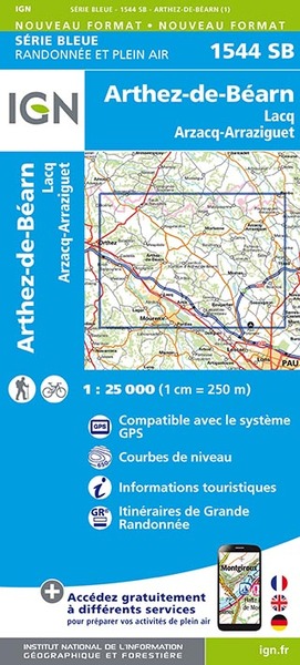 Image de 1544SB ARTHEZ-DE-BEARN LACQ ARZACQ-ARRAZIGUET