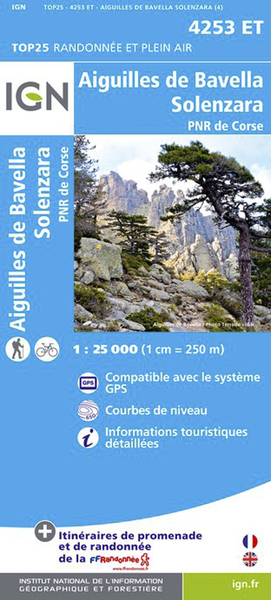 Picture of 4253ET AIGUILLES DE BAVELLA SOLENZARA - PNR DE CORSE