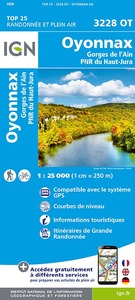 Image de 3228OT OYONNAX, GORGES DE L AIN PNR DU HAUT JURA / RECTO