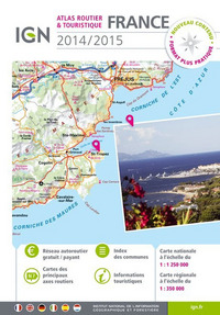 Picture of **ATLAS ROUTIER TOURISTIQUE FRANCE 2014-2015 ATLAS FRANCE PRIX MINI