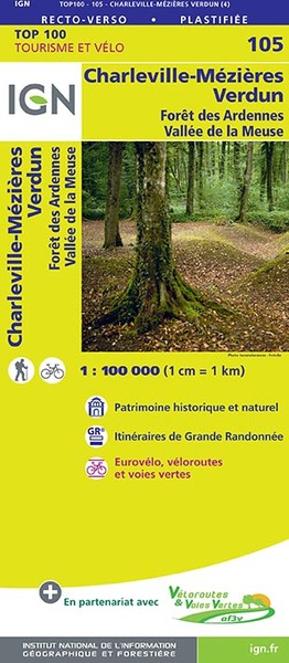 Picture of 105 - CHARLEVILLE-MEZIERES VERDUN FORET DES ARDENNES