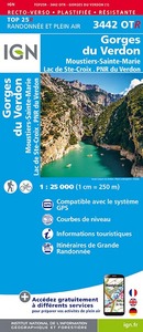 Image de 3442OTR GORGES DU VERDON MOUSTIERS SAINT MARIE - RESISTANTE
