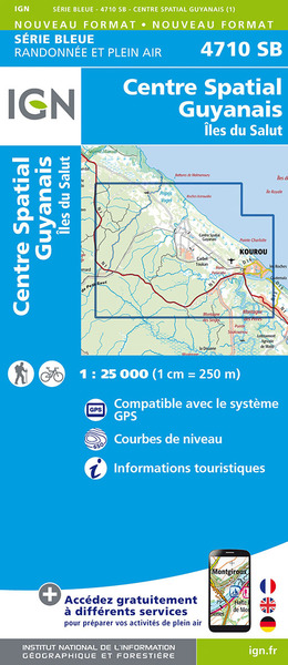 Image de 4710SB CENTRE SPATIAL GUYANNAIS ILE DU SALUT         GUYANE