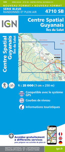 Image de 4710SB CENTRE SPATIAL GUYANNAIS ILE DU SALUT         GUYANE
