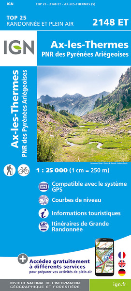 Image de 2148ET AX LES THERMES PNR DES PYRENEES ARIEGEOISES