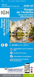 Image de 2939OT GORGES DE L'ARDECHE BOURG ST ANDEOL VALLON PONT D'ARC