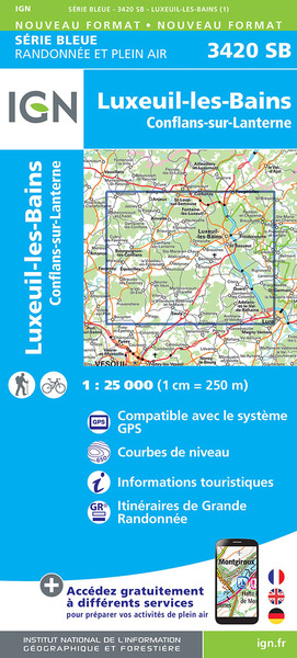 Image de 3420SB LUXEUIL-LES-BAINS CONFLANS-SUR-LANTERNE