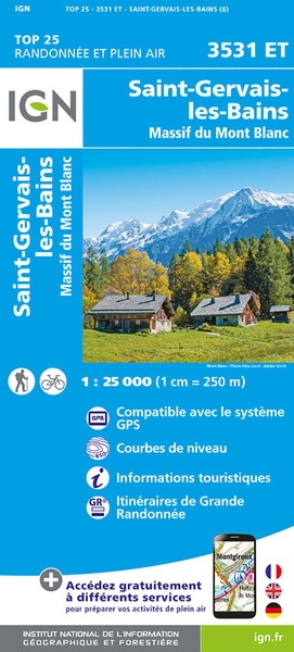 Image de 3531ET SAINT GERVAIS LES BAINS MASSIF DU MONT BLANC