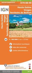 Picture of D70 D88 HAUTE-SAONE VOSGES TERRITOIRE DE BELFORT