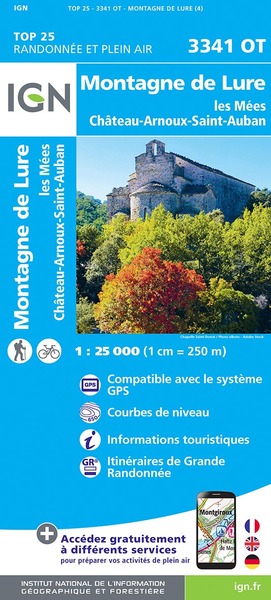Image de 3341OT MONTAGNE DE LURE LES MEES CHATEAUX ARNOUX