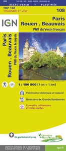 Picture of 108 - PARIS ROUEN BEAUVAIS PNR DU VEXIN FRANCAIS