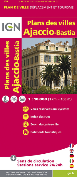 Picture of **AJACCIO PLAN SANS LIVRET